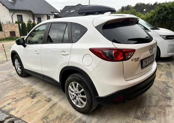 Mazda CX-5 cena 57687 przebieg: 188900, rok produkcji 2014 z Wrocław małe 37